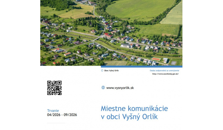 Projekt - miestne komunikácie