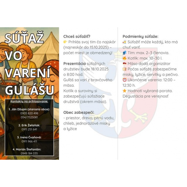 Súťaž vo varení gulášu